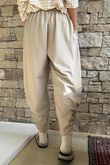 The Sunday Morning 7/8 Twist Pant Oatmeal Melange
